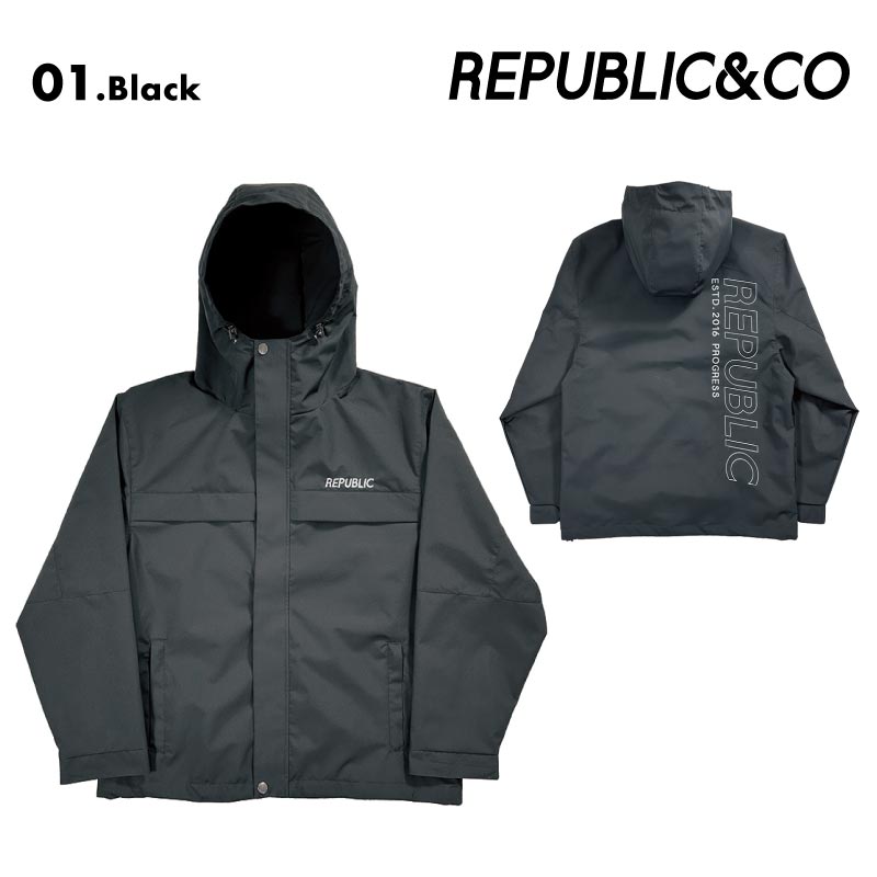 Republic & Co/リパブリック メンズ スノーウェア コーチジャケット PARKLIVE JACKET 2024-25 SNOW の通販|  OC STYLE公式ストア