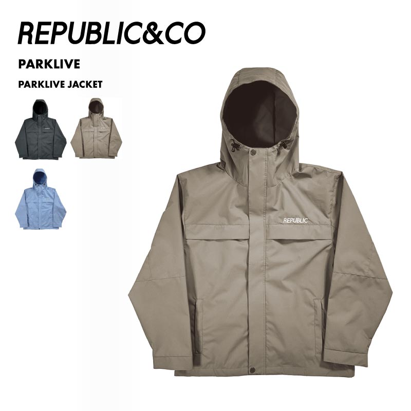 Republic & Co/リパブリック メンズ スノーウェア コーチジャケット PARKLIVE JACKET 2024-25 SNOW の通販|  OC STYLE公式ストア