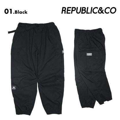 Republic & Co/リパブリック メンズ スノーウェア パンツ 7TH CHAMBER CARGO PANTS 2024-25 SNOW 7TH_CHAMBER スノボウェア スノーボードウェア スキーウェア ボードウェア 防寒 ブランド おしゃれ 男性用