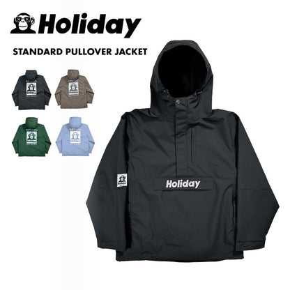 HOLIDAY/ホリデー メンズ スノーウェア プルオーバー ジャケット STANDARD PULLOVER JACKET 2024-25 SNOW STANDARD PULLOVER JACKET スノボウェア スノーボードウェア スキーウェア ボードウェア 防寒 ブランド おしゃれ 男性用