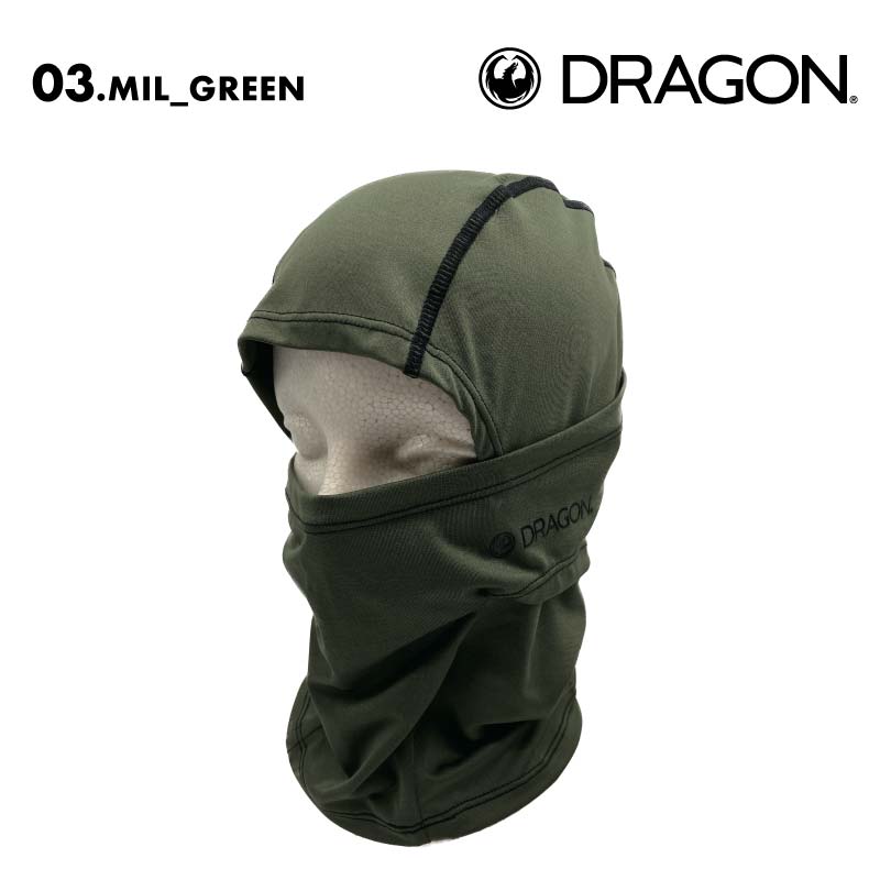 DRAGON/ドラゴン バラクラバ BASIC BALACLAVA 2024-25 SNOW BASIC_BALACLAVA スノーボード スノボ スキー 小物 防寒 ブランド アウトドア 登山 バイク おしゃれ 男性用 女性用【メール便発送 24FW-01】