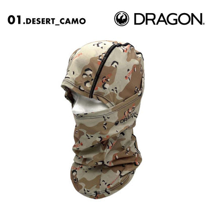 DRAGON/ドラゴン バラクラバ BASIC BALACLAVA 2024-25 SNOW BASIC_BALACLAVA スノーボード スノボ スキー 小物 防寒 ブランド アウトドア 登山 バイク おしゃれ 男性用 女性用【メール便発送 24FW-01】