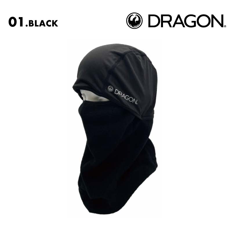 DRAGON/ドラゴン バラクラバ HYBRID BALACLAVA 2024-25 SNOW HYBRID_BALACLAVA スノーボード スノボ スキー 小物 防寒 ブランド アウトドア 登山 バイク おしゃれ 男性用 女性用【メール便発送 24FW-01】