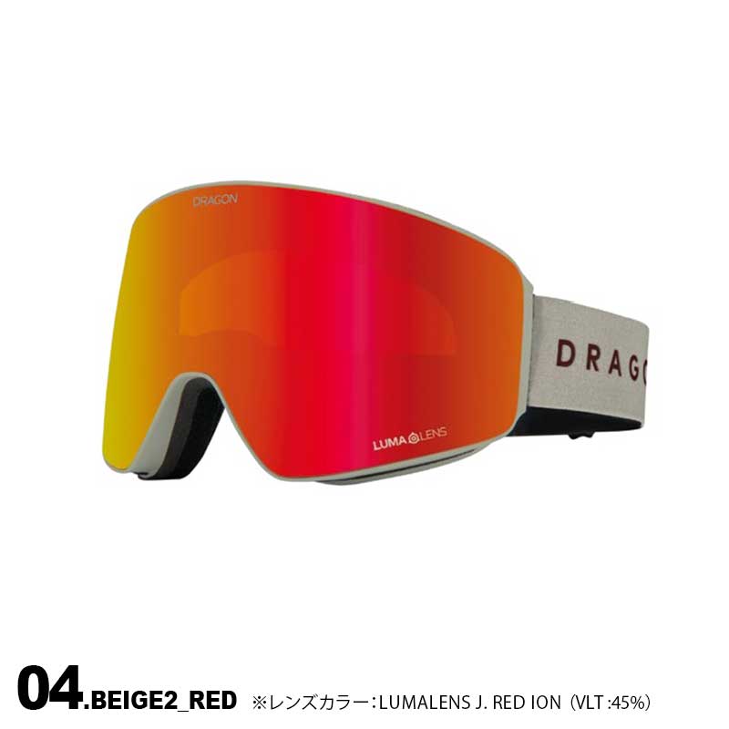 DRAGON/ドラゴン メンズ＆レディース 平面ゴーグル  PXVスノーボードスキーウインタースポーツ保護スノボゴーグルUVカットヘルメット対応男性用女性用