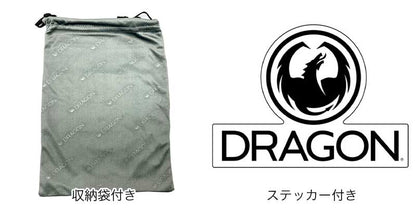 DRAGON/ドラゴン メンズ＆レディース 平面ゴーグル  DX3スノーボードスキーウインタースポーツ保護スノボゴーグルUVカットメガネ対応男性用女性用
