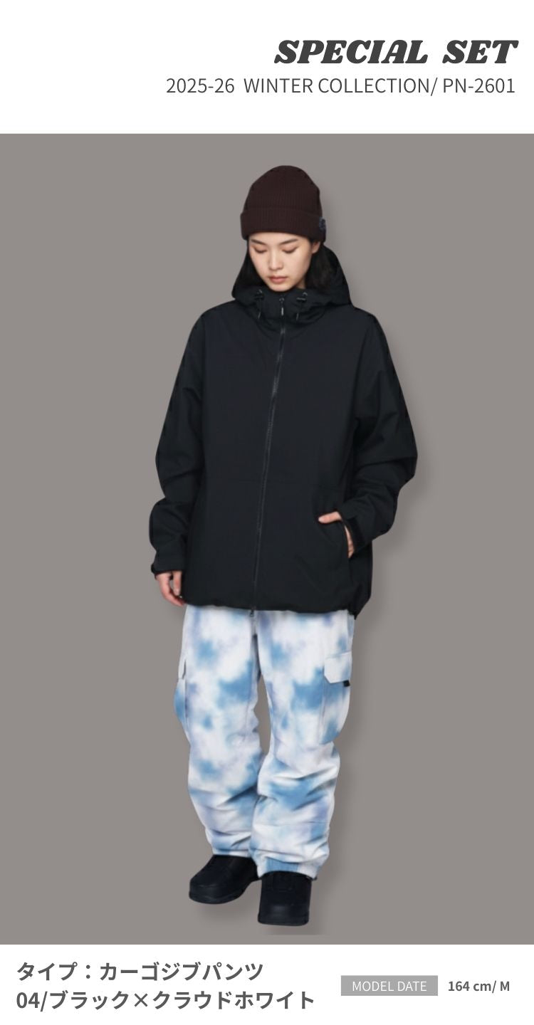《上下で9,900円》 スノーボードウェア メンズ レディース 上下セット ジャケット パンツ スキーウェア ボードウェア スノボウェア スノボーウェア ボードウェア ウエア パンツ スノーボード スノボー スキー スノーウェア おしゃれ 大きいサイズ PN-2601