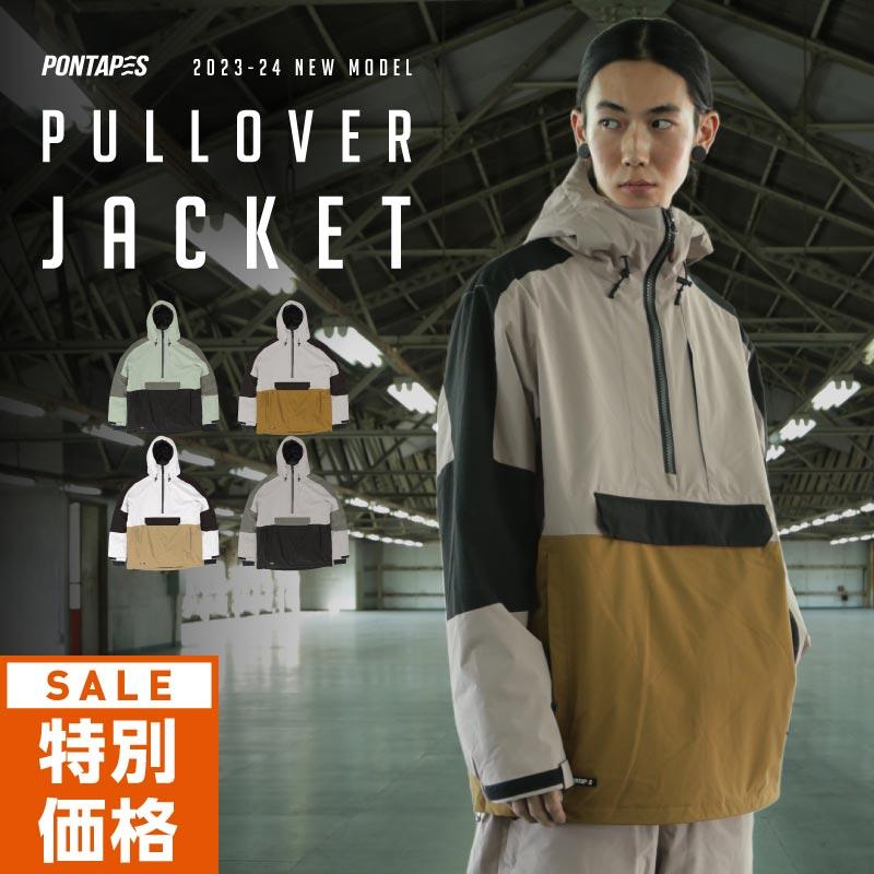 PONTAPES POJ-384 スノーボードウェア XL PONTAPES POJ-384 pullover jacket snowboard wear men's women'sの