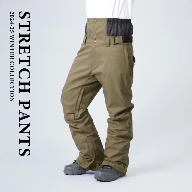 スノーボードウェア メンズ レディース パンツ単品 ベーシック 無地 レギュラーシルエット 防寒 撥水 防風 24-25モデル namelessage/ネームレスエイジ age-736ST