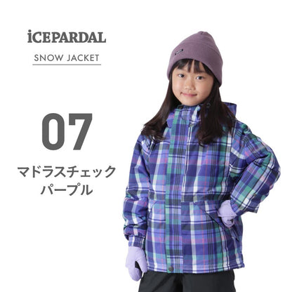 Printed Jacket Snowboard Wear Junior 100 110 120 130 140 150 cm IJJ-222PR 