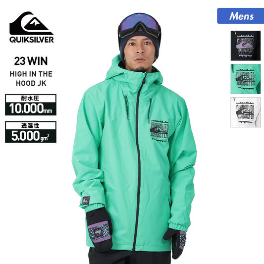 QUIKSILVER men's snowboard wear jacket EQYTJ03369 snow wear snowboard wear snow jacket tops ski wear wear for men 