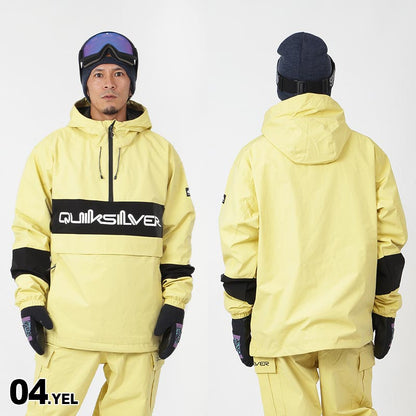 QUIKSILVER men's snowboard wear jacket QJK223406 snow wear snowboard wear snow jacket top pullover top ski wear wear for men 