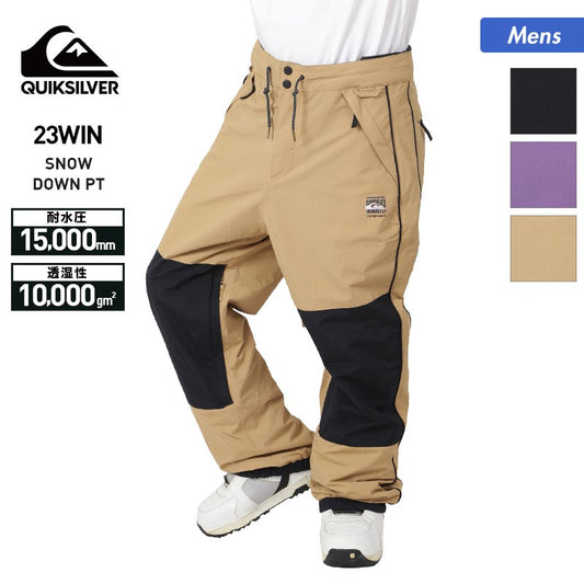 QUIKSILVER men's snowboard wear pants EQYTP03189 snow wear snowboard wear snow pants bottoms ski wear wear for men 