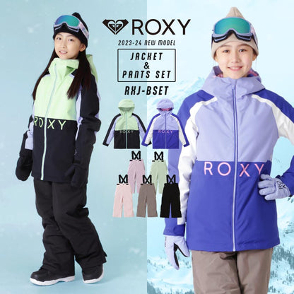 JEETY NP Top and Bottom Set Snowboard Wear Junior Girls ROXY ICEPARDAL RXJ-BSET 