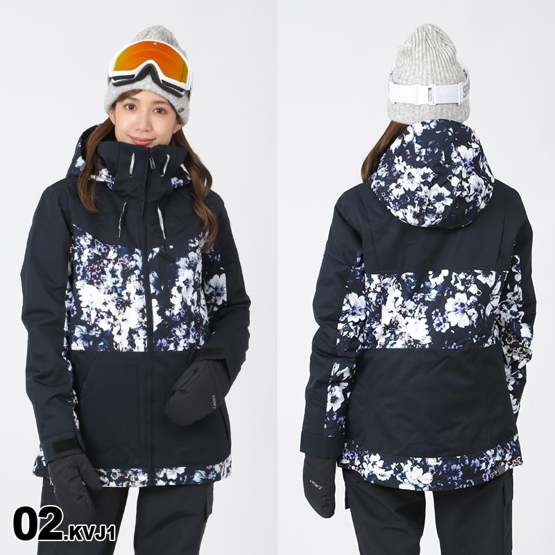 ROXY Women's Snowboard Wear Jacket ERJTJ03372 Snow Wear Snowboard Wear Snow Jacket Tops Ski Wear Wear For Women 