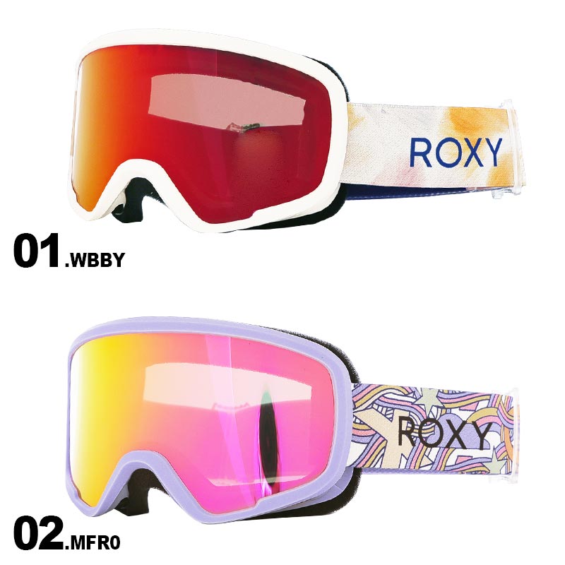 ROXY/ロキシー キッズ ゴーグル ERGTG03021 スノー用ゴーグル 平面レンズ スキー スノーボード スノボ ジュニア 子供用 こども用 男の子用 女の子用