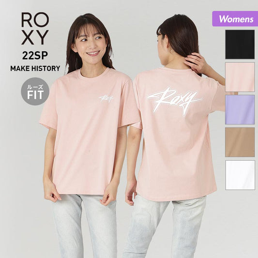 ROXY Women's short-sleeved T-shirt RST221099 T-shirt loose-fitting top for women [shipped by mail] 