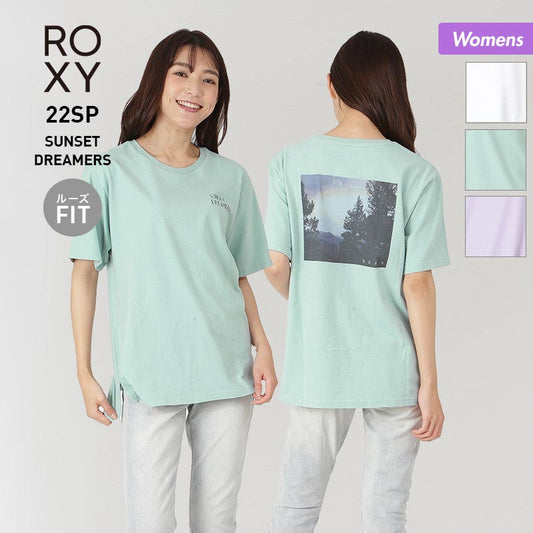 ROXY/록시 레이디스 반소매 T셔츠 RST221104 티셔츠 루즈 피트 탑스 여성용【메일편 발송】 