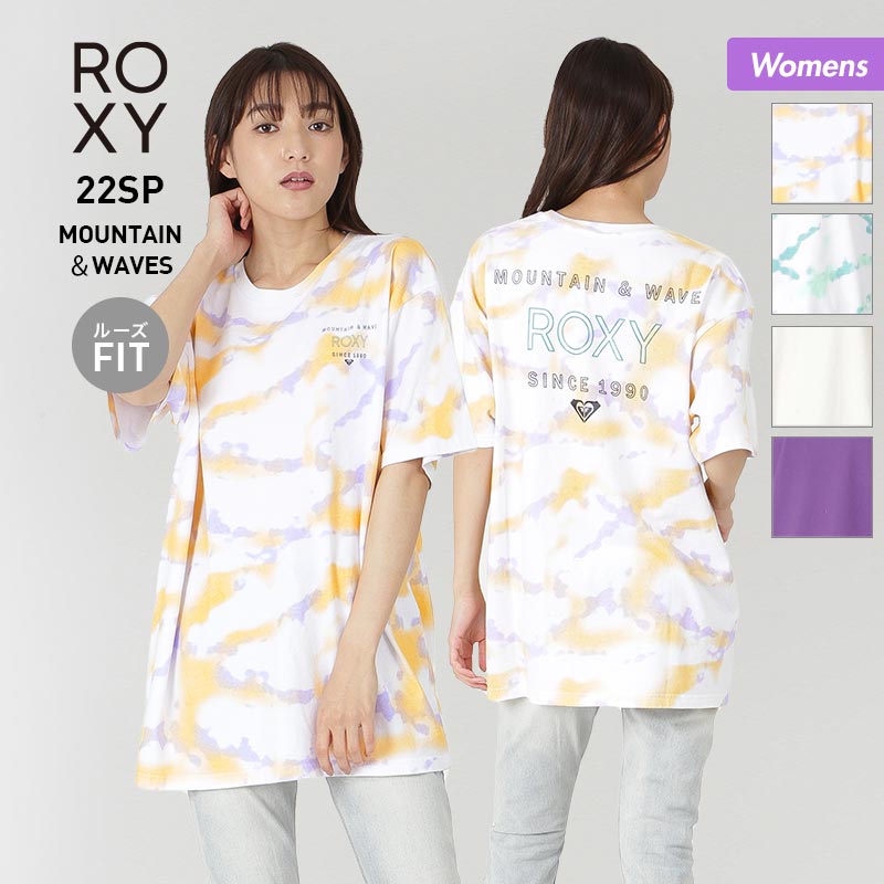 ROXY/ロキシー レディース 半袖 Tシャツ RST221105 ティーシャツ ルーズフィット トップス 女性用【メール便発送】