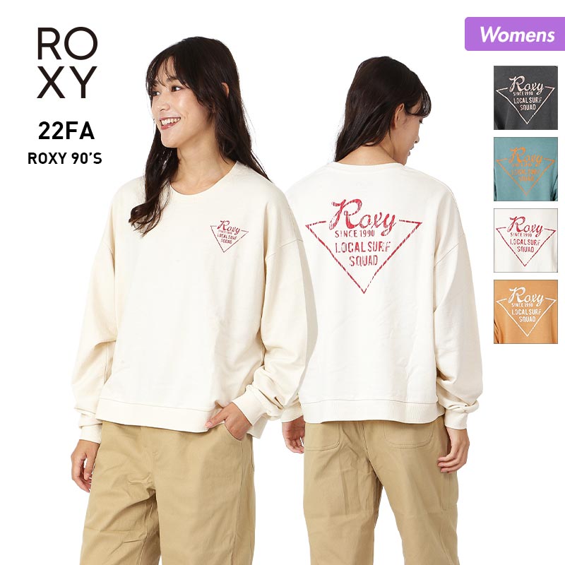 ROXY Women's Long Sleeve Shirt RLT224025 Long T-shirt Long Sleeve Ribbed Autumn Winter For Women 