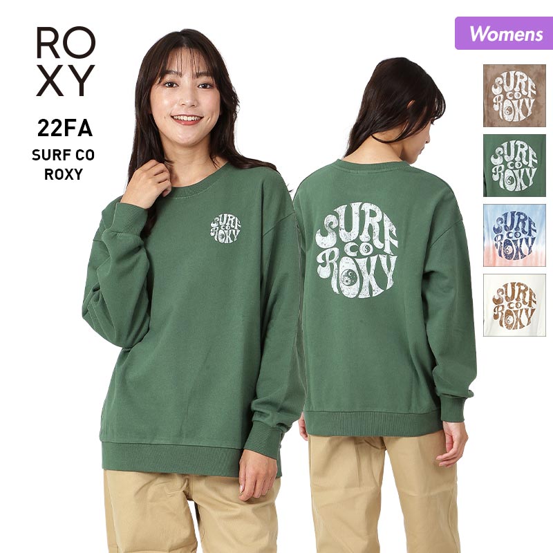 ROXY Women's Long Sleeve Sweatshirt RPO224015 Top Autumn Winter Pullover For Women 