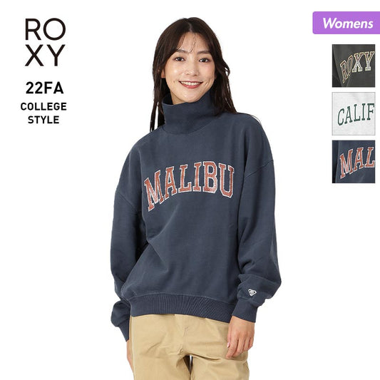 ROXY Women's Long Sleeve Sweatshirt RPO224030 Top Fall Winter Pullover High Neck For Women 