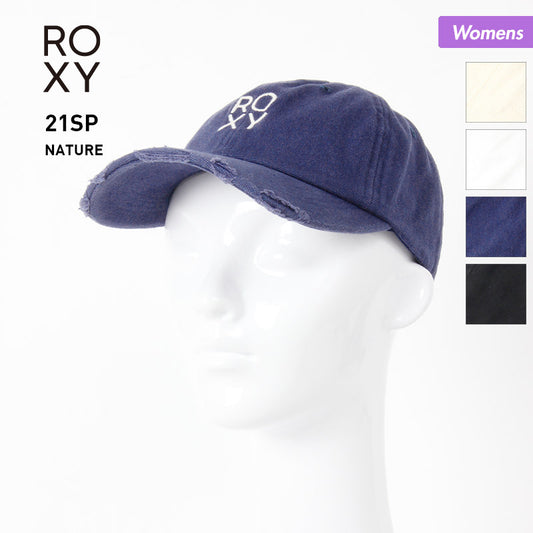 【SALE】 ROXY/ロキシー レディース キャップ 帽子 RCP211322 ぼうし 紫外線対策 サイズ調節可能 ダメージ加工 アウトドア 女性用