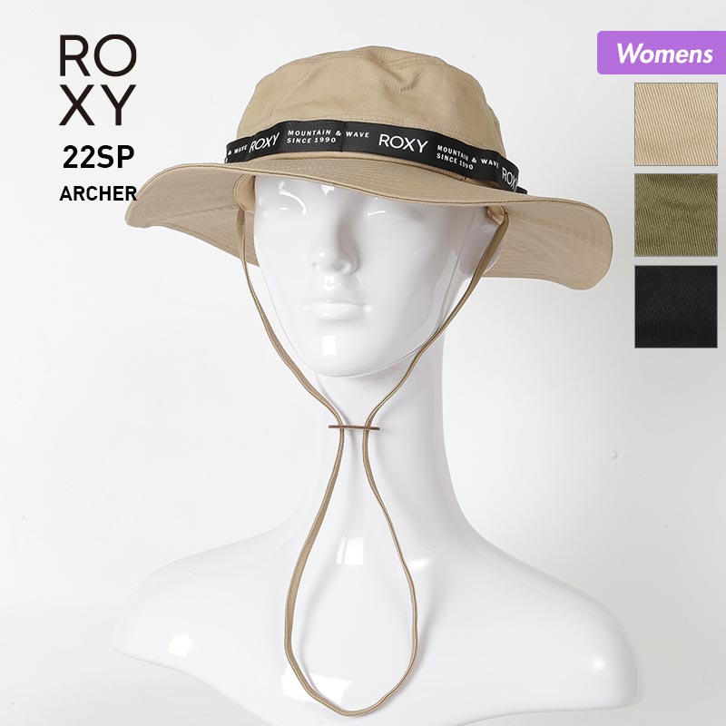 Roxy Women's Surf Hat Hat RHT221324 Hat Safari Hat Outdoor Hat With Chin Strap For Women 