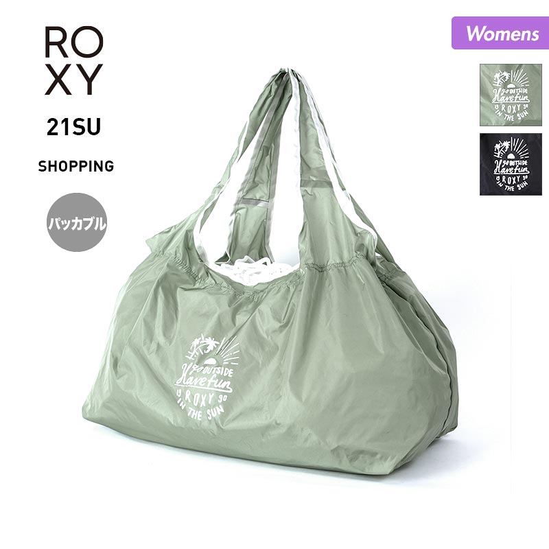 ROXY/ロキシー レディース エコバッグ RBG212327 パッカブル トートバッグ かばん 鞄 レジカゴサイズ ショッピングバッグ 女性用