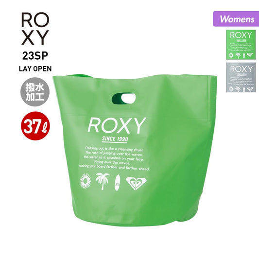 Roxy Women's Tarpaulin Bag RBG231330 37L Water Repellent Outdoor Beach Bag Bag Bag Waterproof Fabric For Women 