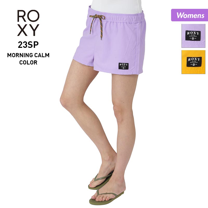 ROXY Women's Short Length Surf Pants RBS231019 Board Shorts Swimwear Surf Trunks Surf Shorts Beach Swimming Pool For Women [Mail Delivery 23SS-03] 