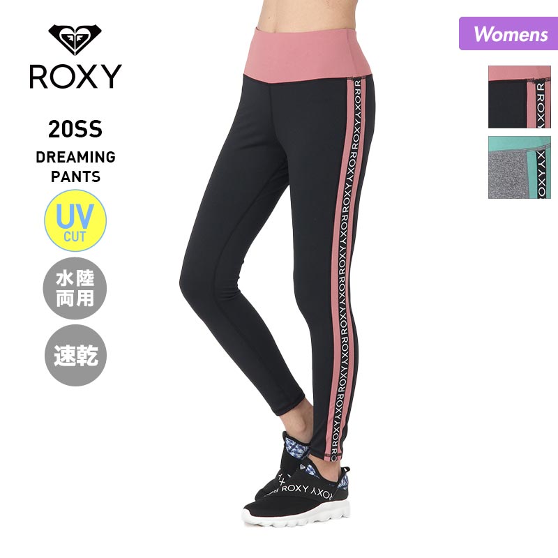 ROXY Women's Amphibious Leggings RPT202516 Pants Leggings Long Pants Sportswear Wear Logo UV Cut Quick Dry For Women 