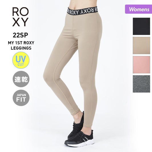 ROXY Women's Leggings RPT221510 Quick Dry Material Tights 10/4 Length Sportswear Fitness Wear Wear Gym Yoga Exercise For Women [Mail Delivery] 