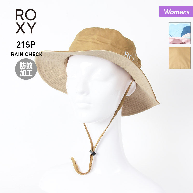 Roxy Women's Mosquito Repellent Hat RHT211341 Hat Safari Hat Outdoor Hat UV Protection Strap Included Outdoor Women's 
