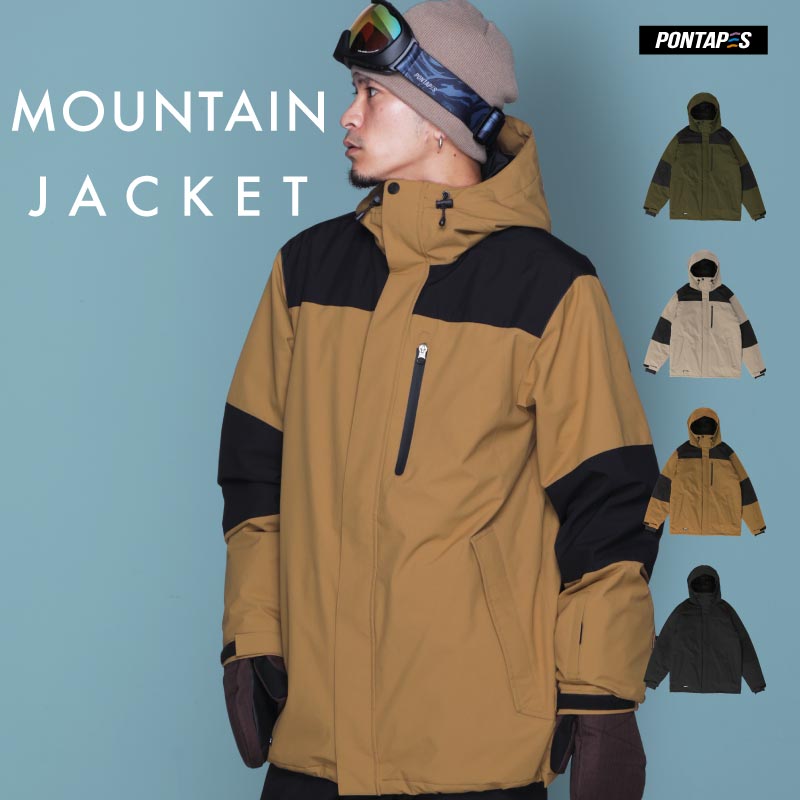 Mountain jacket snowboard wear Men's Women's PONTAPES POJ-383 