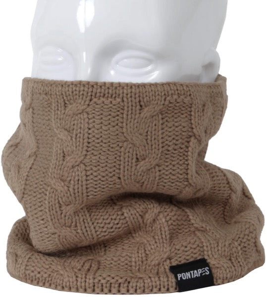 Cold Protection Knit Neck Warmer Snow Wear Men's Women's PONTAPES PONN-117N 