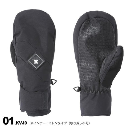 DC SHOES/ディーシー キッズ ミトングローブ ADBHN03006 スノーグローブ スキーグローブ スノボ 防寒 手袋 手ぶくろ てぶくろ ジュニア 子供用 こども用 男の子用