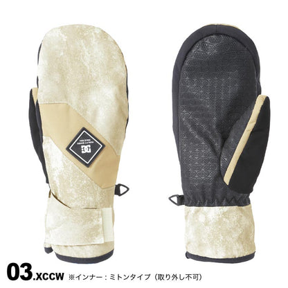 DC SHOES/ディーシー キッズ ミトングローブ ADBHN03006 スノーグローブ スキーグローブ スノボ 防寒 手袋 手ぶくろ てぶくろ ジュニア 子供用 こども用 男の子用