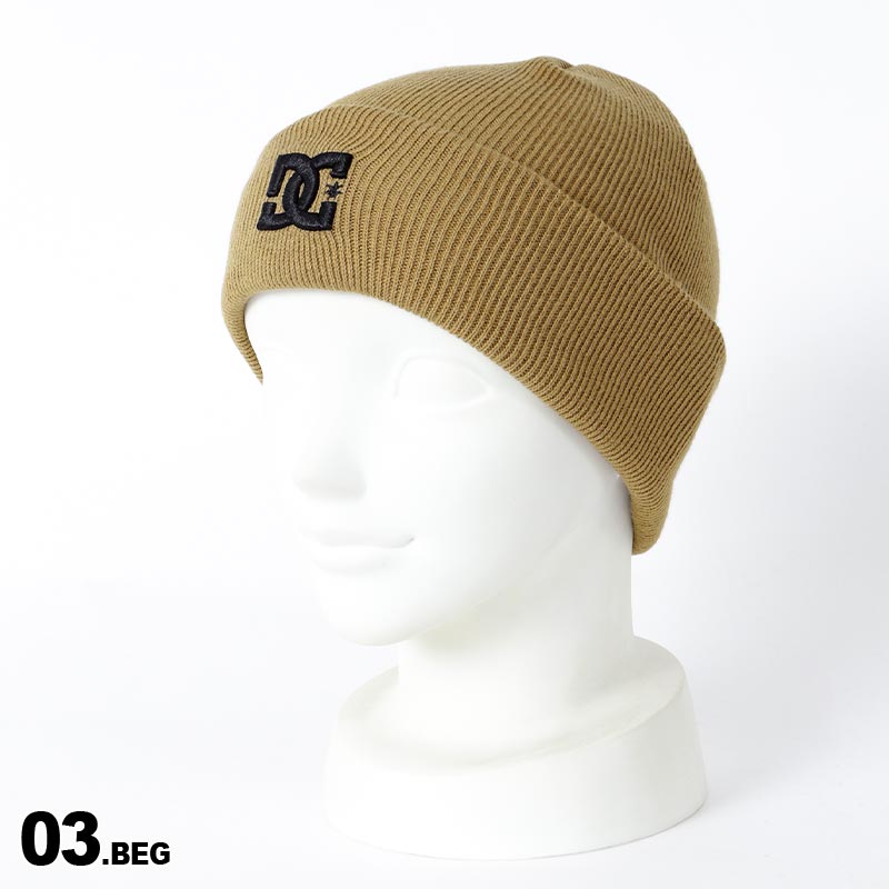 DC SHOES/ディーシー メンズ＆レディース ニット帽 DBE234248 帽子 毛糸 ニットキャップ ビーニー ウォッチキャップ スキー スノーボード スノボ 防寒 男性用 女性用【メール便発送 23FW-04】