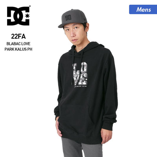 DC SHOES Men's Pullover Hoodie DPO224042 Pull Parka Hooded Hoodie Back Logo Long Sleeve For Men 