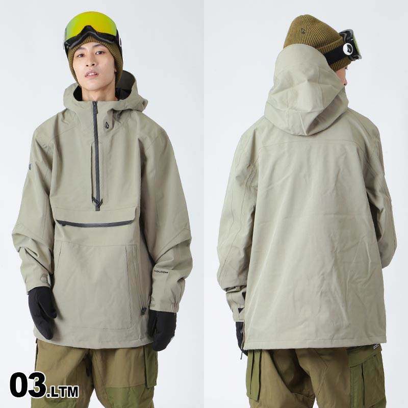 VOLCOM/ボルコム メンズ スノーウェアプルオーバージャケット G0652408 ...