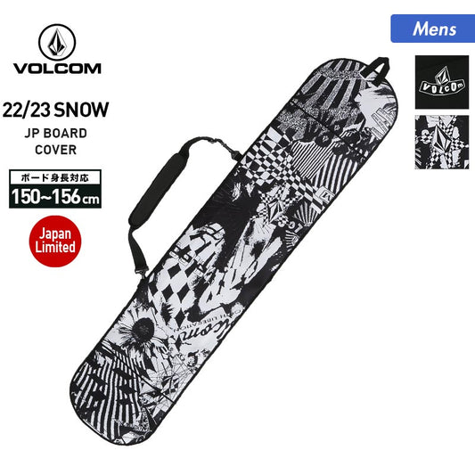 VOLCOM Men's Board Cover J68023JE Compatible with 150-156cm Board Case Sole Cover Sole Guard Neoprene Material Snowboard Snowboard for Men 