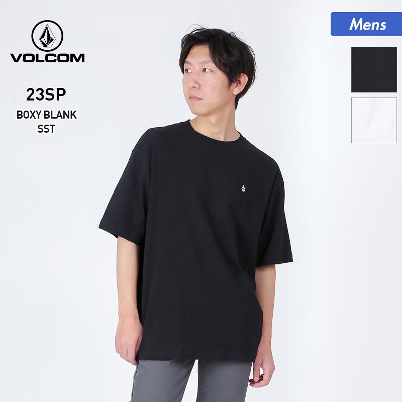 VOLCOM Men's short-sleeved T-shirt AF312302 T-shirt tops logo pattern for men [mail delivery 23SS-03] 