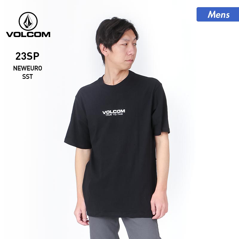 VOLCOM Men's short-sleeved T-shirt AF512301 T-shirt tops logo pattern for men [mail delivery 23SS-03] 