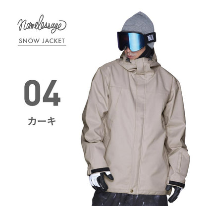 Stretch jacket snowboard wear men's women's namelessage age-775ST 