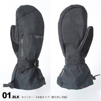 DAKINE/ダカイン メンズ GORE-TEX ミトングローブ  BD237-719 スノーグローブ 手袋 てぶくろ GORE-TEX ゴアテックス スキー ミトン スノーボード スノボ 防寒 男性用