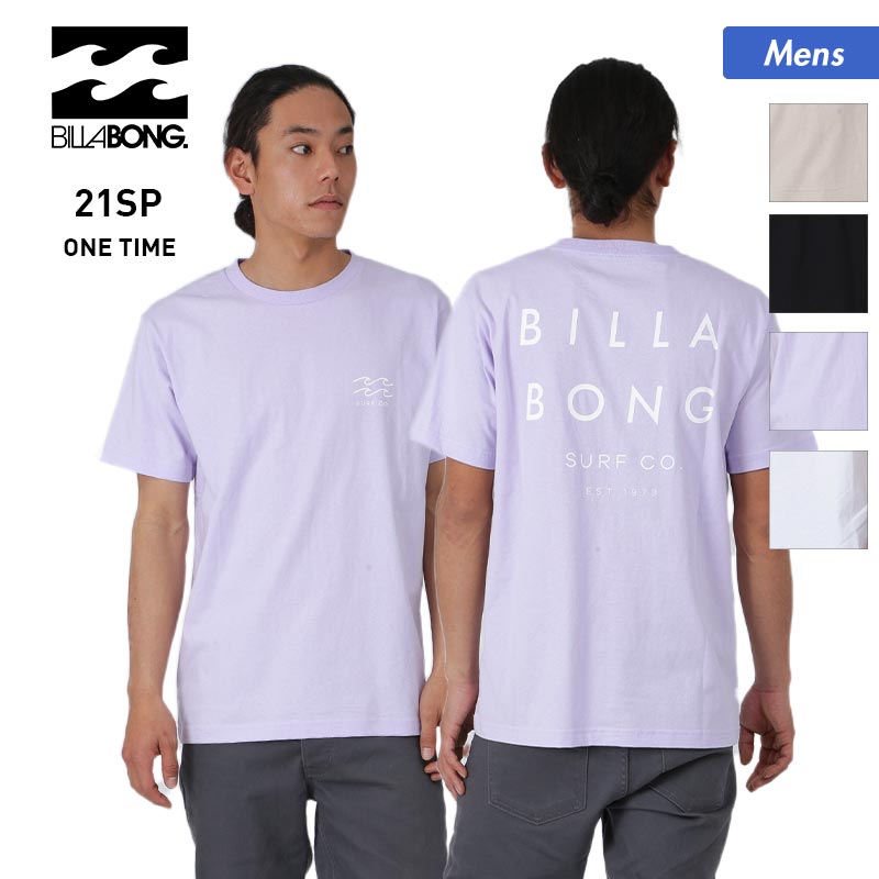 BILLABONG/ビラボン メンズ 半袖 Tシャツ BB011-204 ティーシャツ バックロゴ ブラック 黒色 ホワイト 白色 男性用 - ocstyle.jp