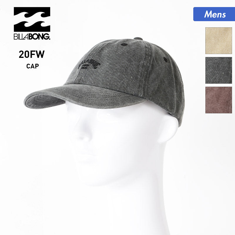 BILLABONG/ビラボン メンズ キャップ 帽子 BA012-939 ぼうし 紫外線対策 アウトドア サイズ調節OK 男性用