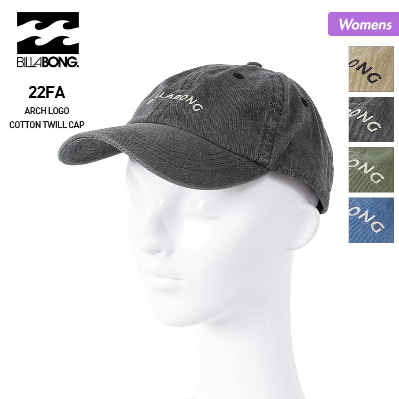 BILLABONG Women's Cap Hat BC014-910 Hat Adjustable size OK Outdoor Size adjustment OK For women 