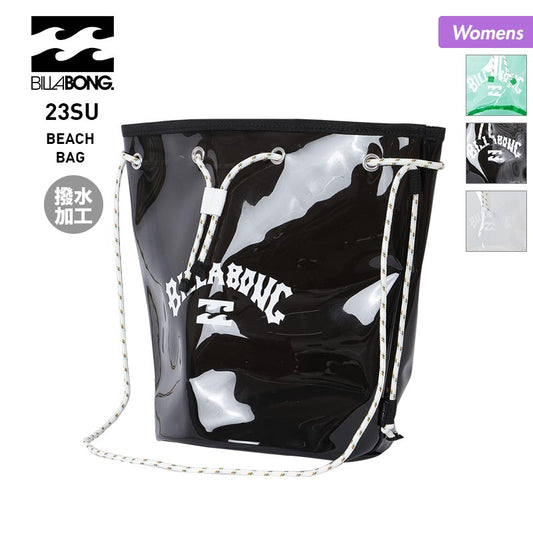BILLABONG Women's PVC beach bag BD013-970 vinyl bag drawstring type pool bag bag beach bag for women 