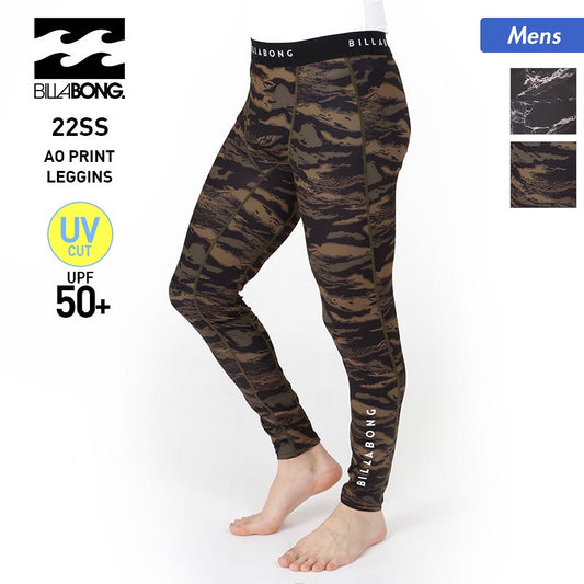 BILLABONG men's leggings BC011-494 tights UV cut UPF50+ rash guard stretch underwear for men [mail delivery 23SS-06] 